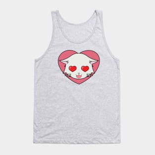 The Love-Stricken Cat Tank Top